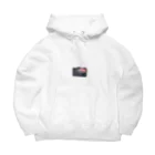 rabbiのモノクロテレビ - black and white TV Big Hoodie