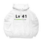 歯車デザインのレベル41 レベルアップ 経験値バー Big Hoodie