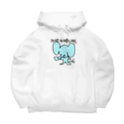 handmade asyouareのはじめましてだぞうさん Big Hoodie