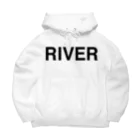 TOKYO LOGOSHOP 東京ロゴショップのRIVER-リバー- Big Hoodie