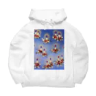 花エヴリのクリスマスキャンドル Big Hoodie