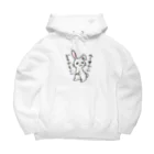 毒舌うさぎの毒舌うさぎ「へーすごいどうでもいい」 Big Hoodie