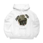 みきぞーん｜保護猫 ミッキー画伯と肉球とおともだちのsasuke Big Hoodie