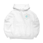 フンコロガシの気まぐれ屋の青の華〜万華鏡〜 Big Hoodie