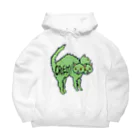 Myxoma のネコギドラ Big Hoodie