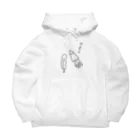 saksak / saksakthxのお店！の(　´・ω・｀　)すくうぃっど Big Hoodie