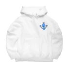 MyPrincessYurinaのYurina’s Blue Alien Big Hoodie