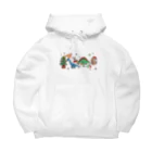 Andiamoの恐竜たちのクリスマス Big Hoodie