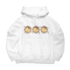 Prism coffee beanの【Lady's sweet coffee】ラテアート エレガンスリーフ  / With accessories ～2杯目～ Big Hoodie