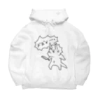 Brandy cat.のお"あ"ぁーーーｯｯｯ！！ Big Hoodie