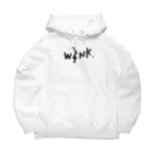 Wink Official Shopのwink（BLACK） ビッグシルエットパーカー