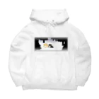 ももくらげ＊miroirLimiteの雪の中追いかけっこ Big Hoodie