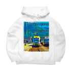 GALLERY misutawoのスイス シュピーツの駅 Big Hoodie