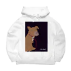 lucyのAmerican Pit Bull Terrier Big Hoodie