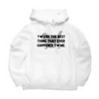 onehappinessのバーニーズ Big Hoodie