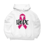 Fred HorstmanのBreast Cancer HOPE  乳がんの希望 Big Hoodie