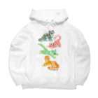 タタナ幻獣館のSWEET TIGERS Big Hoodie