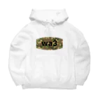 wa3のcamo+NA! ビッグシルエットパーカー