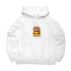 イマダのもふもふのにゃんこバーガー Big Hoodie