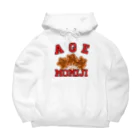 ヘンテコデザイン専門店　SYUNLABOのAGE MOMIJI Big Hoodie