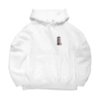 puikkoのモアイ像2（ワンポイント） Big Hoodie