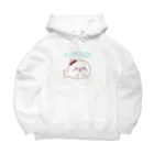 little lion house公式ショップ（大人のためのねこ）の寄り添いあざらし Big Hoodie