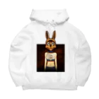 wktkライブ公式グッズショップの幸運ウサギさん Big Hoodie