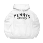 PennysのTHE DISTRACTION OF PENNYS IN MANCHO ビッグシルエットパーカー