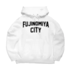 JIMOTOE Wear Local Japanの富士宮市 FUJINOMIYA CITY Big Hoodie