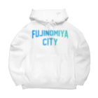 JIMOTOE Wear Local Japanの富士宮市 FUJINOMIYA CITY Big Hoodie