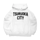 JIMOTO Wear Local Japanの鶴岡市 TSURUOKA CITY ビッグシルエットパーカー