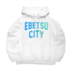JIMOTOE Wear Local Japanの江別市 EBETSU CITY Big Hoodie