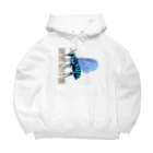 LalaHangeulの瑠璃紋花蜂 Big Hoodie