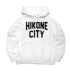 JIMOTOE Wear Local Japanの彦根市 HIKONE CITY ビッグシルエットパーカー