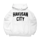 JIMOTOE Wear Local Japanの白山市 HAKUSAN CITY ビッグシルエットパーカー