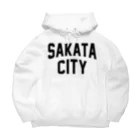 JIMOTO Wear Local Japanの酒田市 SAKATA CITY ビッグシルエットパーカー