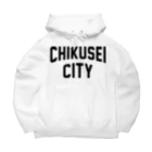 JIMOTOE Wear Local Japanの筑西市 CHIKUSEI CITY ビッグシルエットパーカー