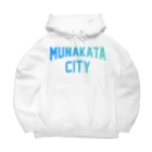 JIMOTOE Wear Local Japanの宗像市 MUNAKATA CITY ビッグシルエットパーカー