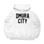 JIMOTO Wear Local Japanの大村市 OMURA CITY ビッグシルエットパーカー