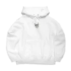 T.WorKsのネコマッシグラ Big Hoodie