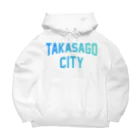 JIMOTOE Wear Local Japanの高砂市 TAKASAGO CITY ビッグシルエットパーカー