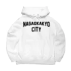 JIMOTOE Wear Local Japanの長岡京市 NAGAOKAKYO CITY Big Hoodie