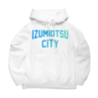 JIMOTOE Wear Local Japanの泉大津市 IZUMIOTSU CITY ビッグシルエットパーカー