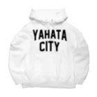 JIMOTOE Wear Local Japanの八幡市 YAHATA CITY ビッグシルエットパーカー