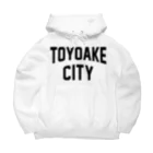 JIMOTOE Wear Local Japanの豊明市 TOYOAKE CITY Big Hoodie