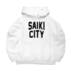 JIMOTOE Wear Local Japanの佐伯市 SAIKI CITY ビッグシルエットパーカー