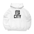 JIMOTOE Wear Local Japanの伊東市 ITO CITY ビッグシルエットパーカー