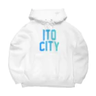 JIMOTO Wear Local Japanの伊東市 ITO CITY ビッグシルエットパーカー