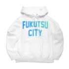 JIMOTOE Wear Local Japanの福津市 FUKUTSU CITY ビッグシルエットパーカー