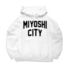 JIMOTOE Wear Local Japanのみよし市 MIYOSHI CITY ビッグシルエットパーカー